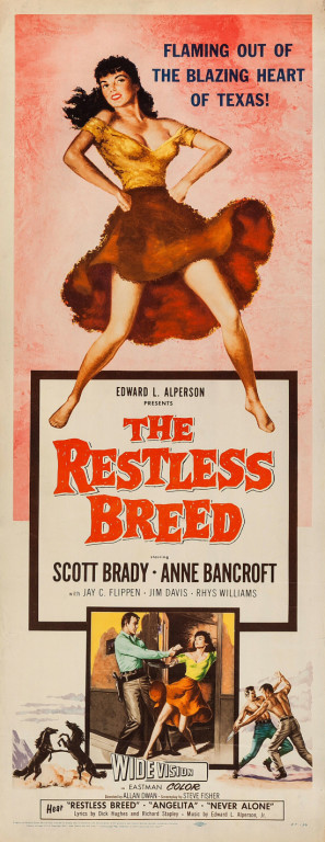 The Restless Breed movie poster (1957) Poster MOV_j242y5mo