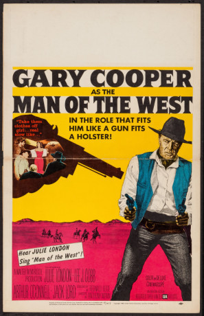 Man of the West movie poster (1958) mouse pad