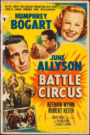 Battle Circus movie poster (1953) wooden framed poster