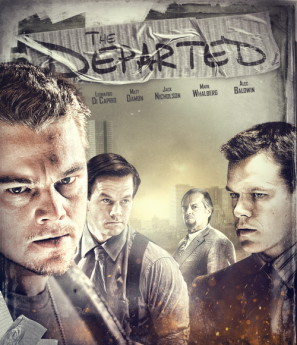 The Departed movie poster (2006) Longsleeve T-shirt