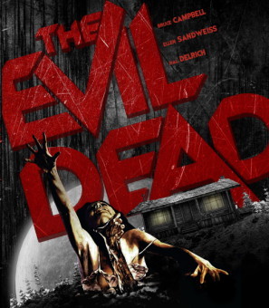The Evil Dead movie poster (1981) pillow