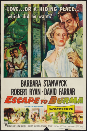 Escape to Burma movie poster (1955) puzzle MOV_jakbnoke