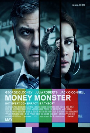 Money Monster movie poster (2016) wooden framed poster