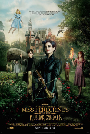 Miss Peregrines Home for Peculiar Children movie poster (2016) pillow
