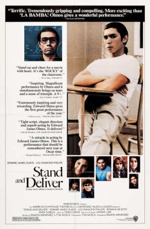 Stand and Deliver movie poster (1988) hoodie