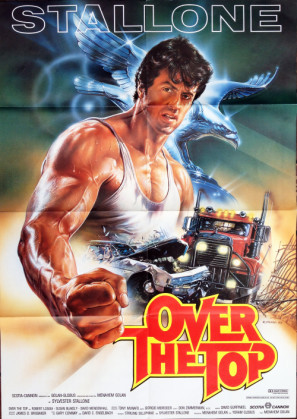 Over The Top movie poster (1987) poster with hanger