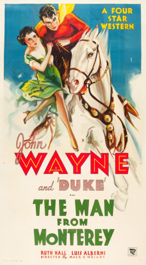 The Man from Monterey movie poster (1933) t-shirt