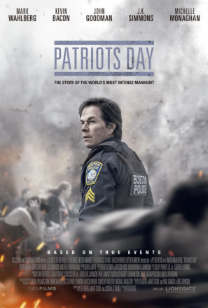 Patriots Day movie poster (2016) pillow
