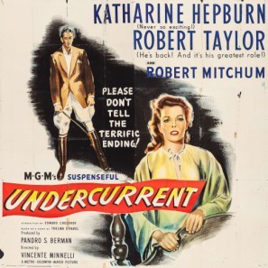 Undercurrent movie poster (1946) metal framed poster