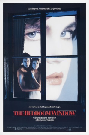 The Bedroom Window movie poster (1987) poster with hanger