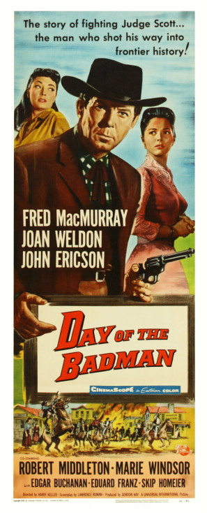 Day of the Bad Man  movie poster (1958 ) Mouse Pad MOV_jvnmi7ll