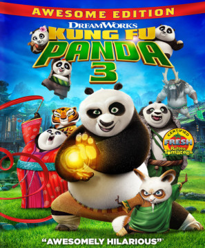 Kung Fu Panda 3 movie poster (2016) canvas poster