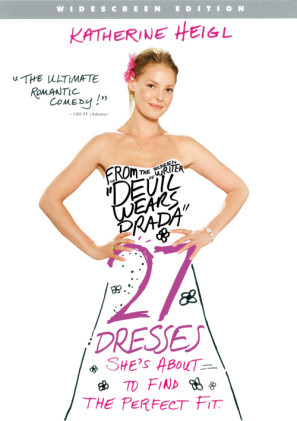 27 Dresses movie poster (2008) pillow