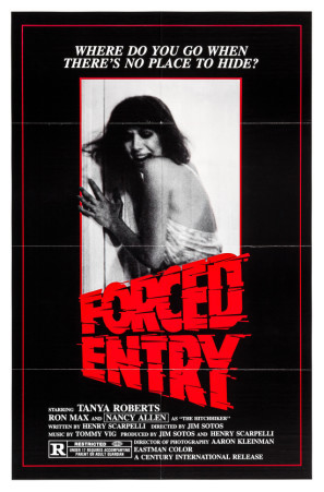 Forced Entry movie poster (1975) metal framed poster