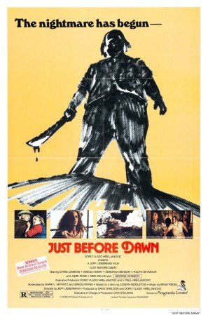 Just Before Dawn movie poster (1981) Mouse Pad MOV_klpvbhc6