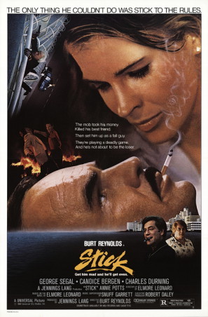 Stick movie poster (1985) Poster MOV_kmihvstr