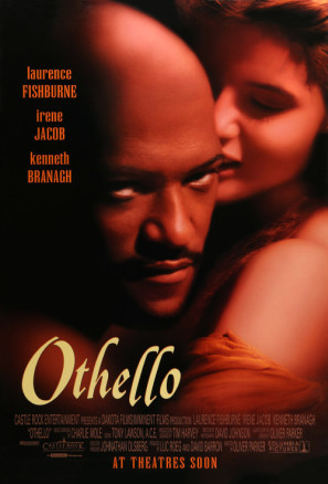 Othello movie poster (1995) metal framed poster