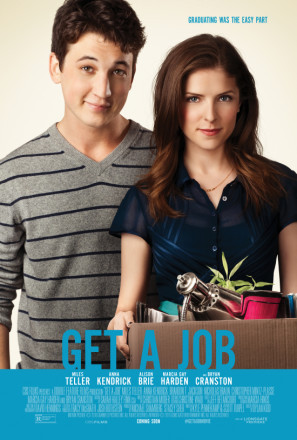 Get a Job movie poster (2016) poster with hanger