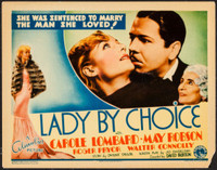 Lady by Choice movie poster (1934) Mouse Pad MOV_kudgaehb