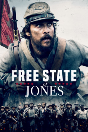 Free State of Jones movie poster (2016) wooden framed poster