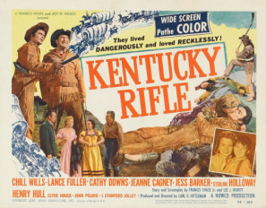Kentucky Rifle movie poster (1956) poster with hanger
