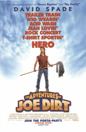 Joe Dirt movie poster (2001) pillow