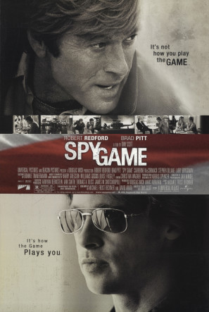 Spy Game movie poster (2001) pillow