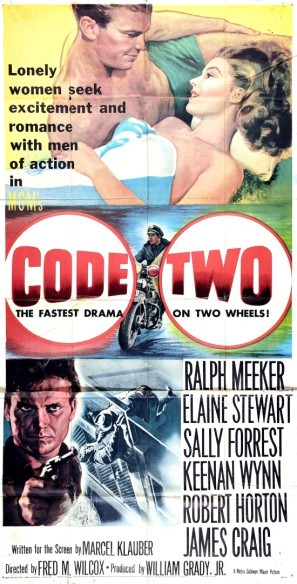 Code Two movie poster (1953) hoodie