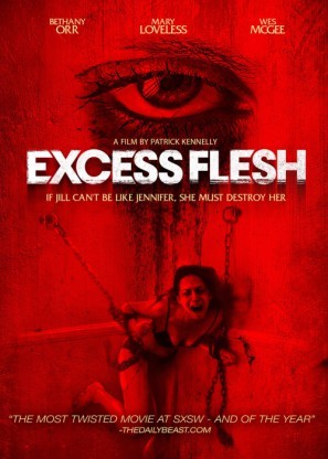 Excess Flesh movie poster (2015) pillow