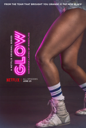 GLOW movie poster (2017) canvas poster
