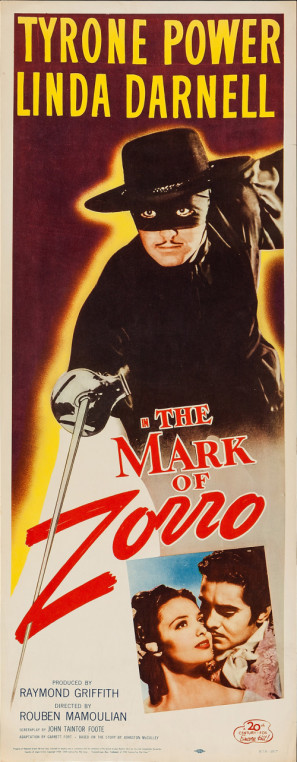 The Mark of Zorro movie poster (1940) sweatshirt
