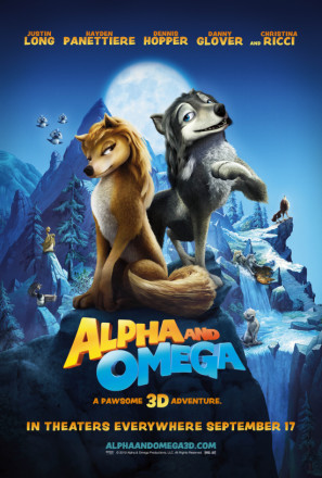 Alpha and Omega movie poster (2010) t-shirt