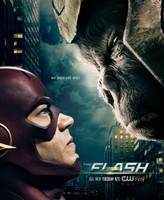 The Flash movie poster (2014) t-shirt #1467581