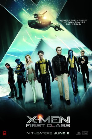 X-Men: First Class movie poster (2011) metal framed poster
