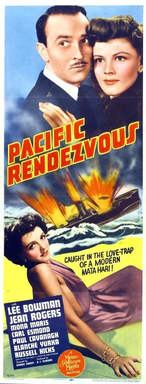 Pacific Rendezvous movie poster (1942) mug