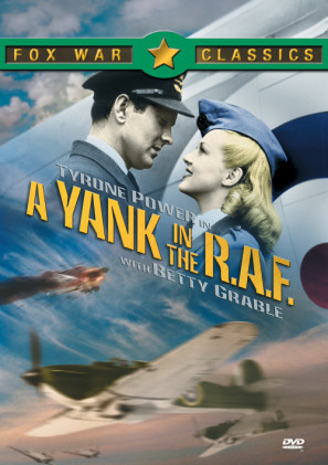 A Yank in the R.A.F. movie poster (1941) canvas poster