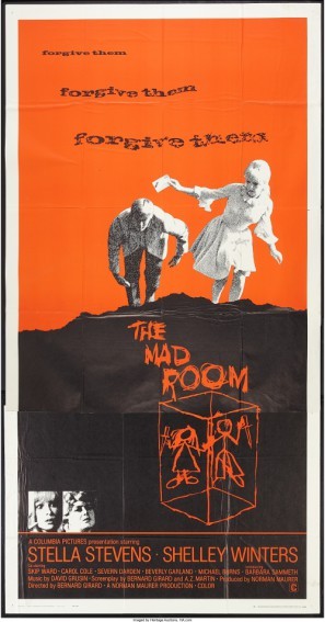 The Mad Room movie poster (1969) wood print