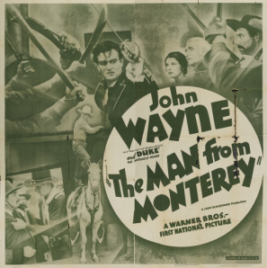The Man from Monterey movie poster (1933) Stickers MOV_lvoi7piy