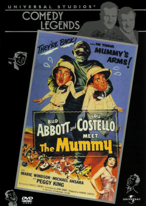 Abbott and Costello Meet the Mummy movie poster (1955) t-shirt