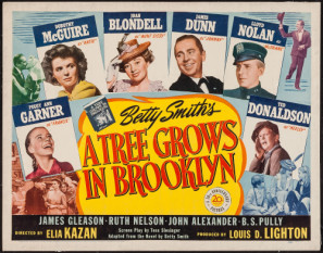 A Tree Grows in Brooklyn movie poster (1945) poster