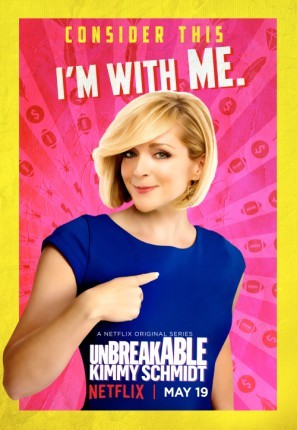 Unbreakable Kimmy Schmidt movie poster (2015) Stickers MOV_m5elecib