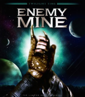 Enemy Mine movie poster (1985) wood print