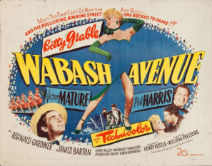 Wabash Avenue movie poster (1950) t-shirt