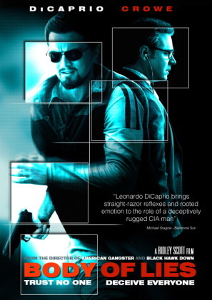 Body of Lies movie poster (2008) wooden framed poster