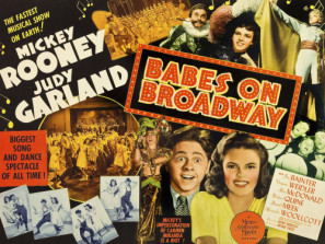 Babes on Broadway movie poster (1941) pillow