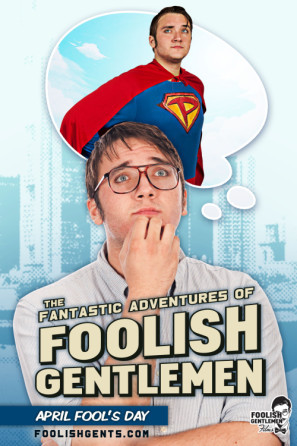 The Fantastic Adventures of Foolish Gentlemen movie poster (2016) pillow