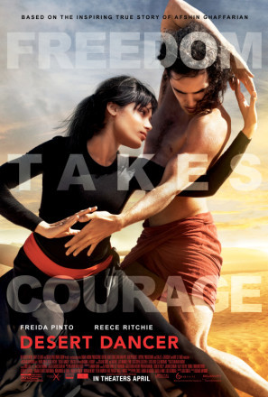 Desert Dancer movie poster (2014) metal framed poster