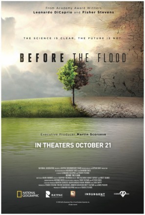 Before the Flood movie poster (2016) Poster MOV_mgwzrodi