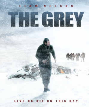 The Grey movie poster (2011) Stickers MOV_mnzml0pb