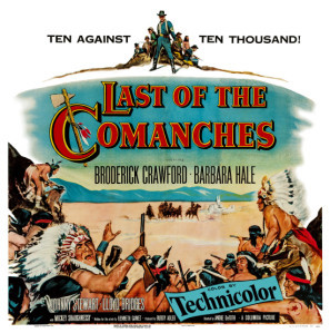 Last of the Comanches movie poster (1953) Tank Top